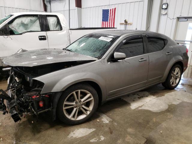 1C3CDZEG4CN251613 - 2012 DODGE AVENGER SXT GRAY photo 1