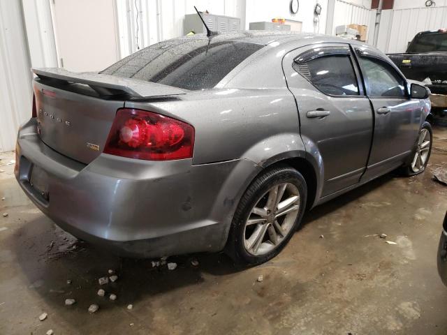 1C3CDZEG4CN251613 - 2012 DODGE AVENGER SXT GRAY photo 3