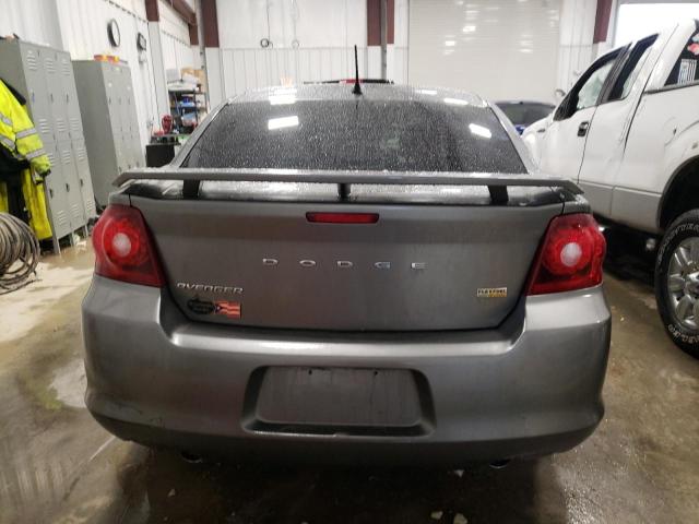 1C3CDZEG4CN251613 - 2012 DODGE AVENGER SXT GRAY photo 6