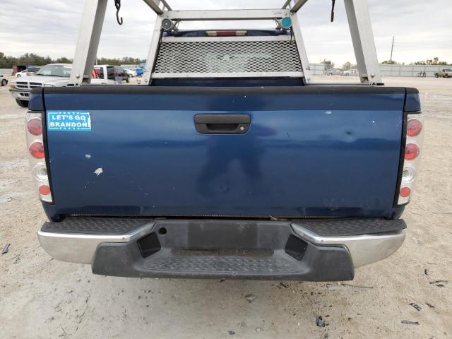 1GCCS198058122839 - 2005 CHEVROLET COLORADO BLUE photo 6