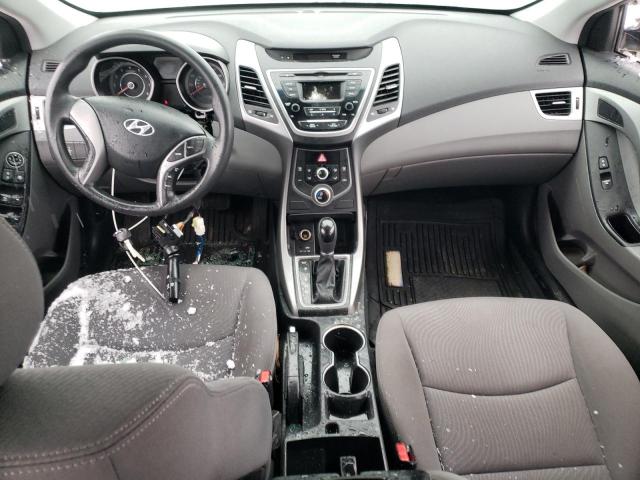 KMHDH4AE6EU208830 - 2014 HYUNDAI ELANTRA SE SILVER photo 8