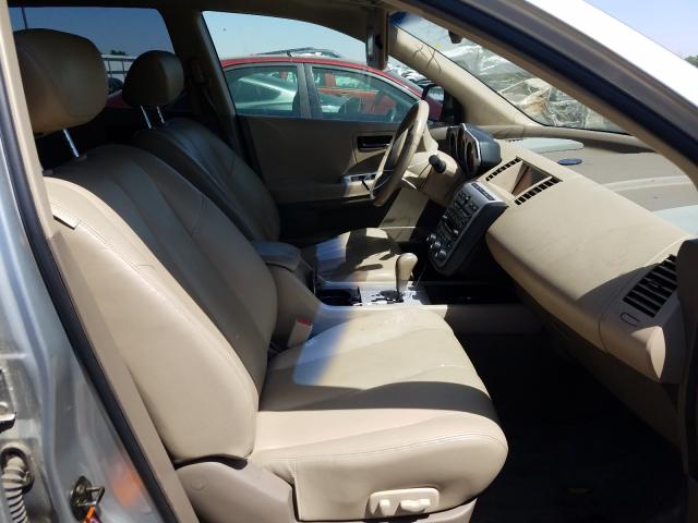 JN8AZ08W04W327332 - 2004 NISSAN MURANO SL  photo 5