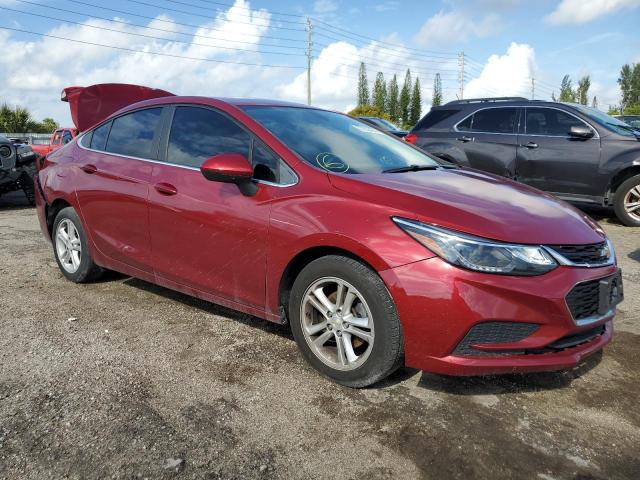 1G1BE5SM1H7221335 - 2017 CHEVROLET CRUZE LT RED photo 4