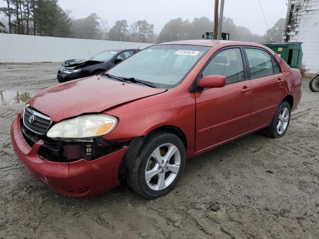 2T1BR32E56C667976 - 2006 TOYOTA COROLLA SE CE RED photo 1