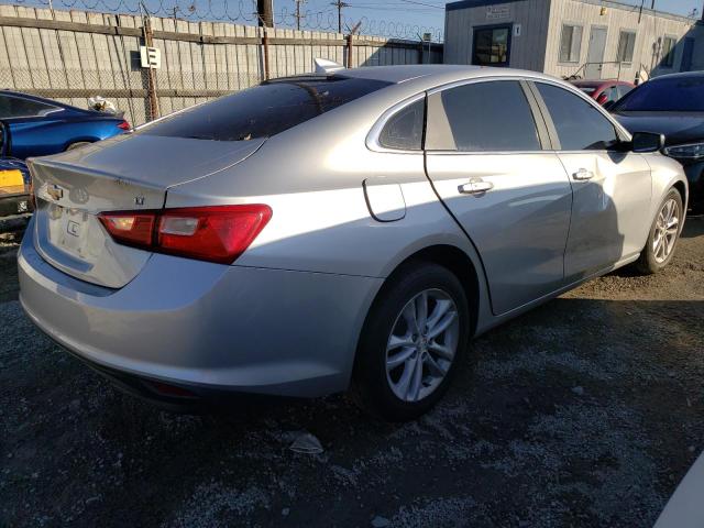 1G1ZE5ST4HF130488 - 2017 CHEVROLET MALIBU LT SILVER photo 3