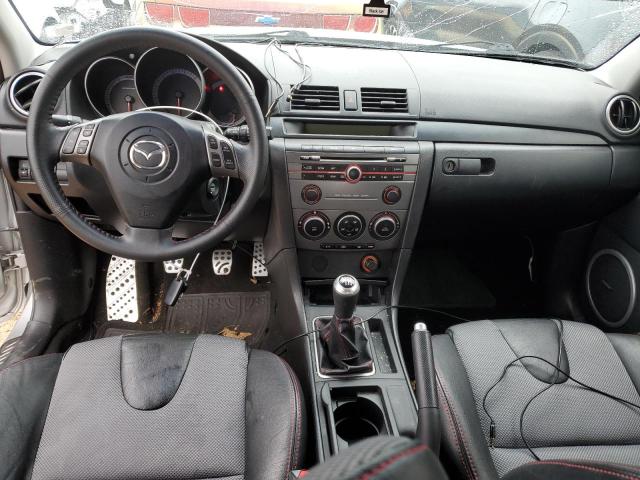 JM1BK34LX81775761 - 2008 MAZDA SPEED 3 GRAY photo 8