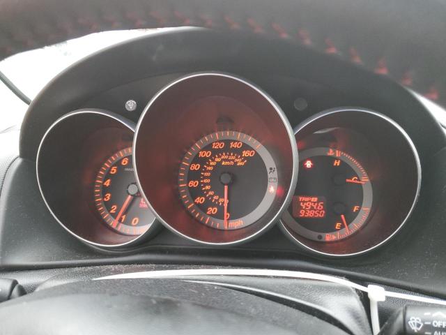 JM1BK34LX81775761 - 2008 MAZDA SPEED 3 GRAY photo 9