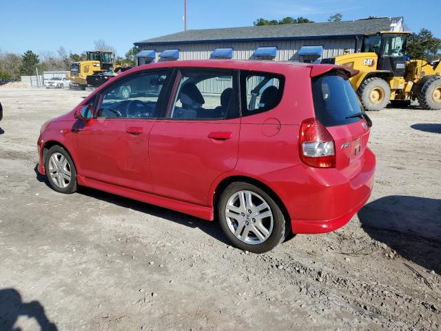 JHMGD38657S061550 - 2007 HONDA FIT S 红色 照片 2