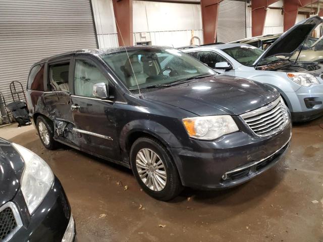 2C4RC1CGXDR616278 - 2013 CHRYSLER TOWN & COU BLUE photo 4