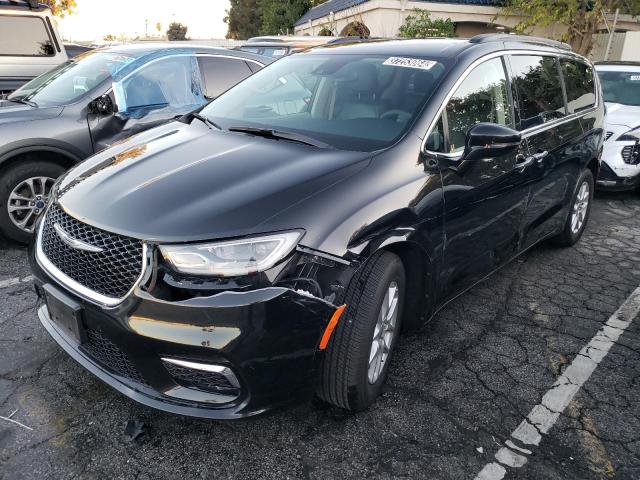2C4RC1BG6NR196893 - 2022 CHRYSLER PACIFICA TOURING L BLACK photo 1