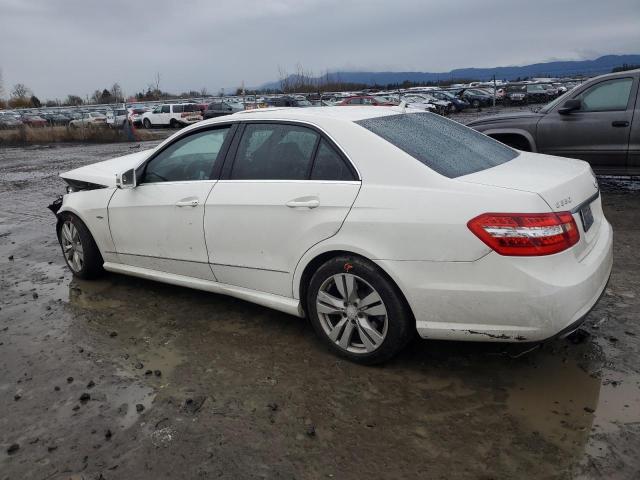 WDDHF2EB9BA309332 - 2011 MERCEDES-BENZ E 350 BLUETEC WHITE photo 2