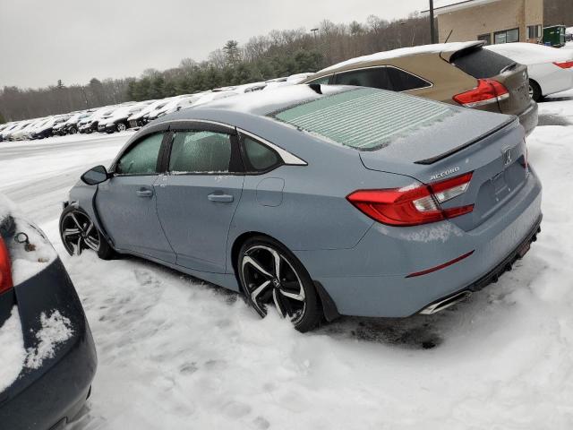 1HGCV2F39NA024747 - 2022 HONDA ACCORD SPORT GRAY photo 2