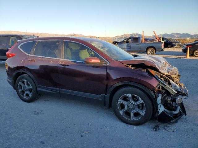 7FARW1H88KE016719 - 2019 HONDA CR-V EXL MAROON photo 4