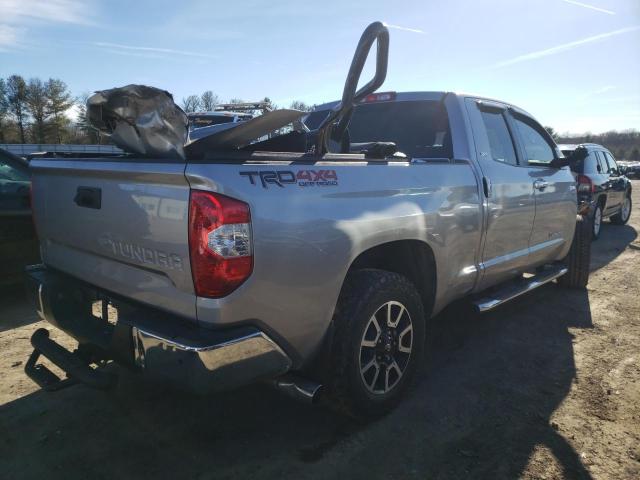 5TFUY5F17GX566763 - 2016 TOYOTA TUNDRA DOUBLE CAB SR/SR5 SILVER photo 3