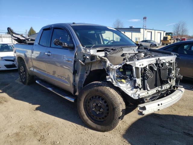 5TFUY5F17GX566763 - 2016 TOYOTA TUNDRA DOUBLE CAB SR/SR5 SILVER photo 4