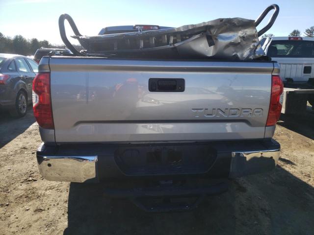 5TFUY5F17GX566763 - 2016 TOYOTA TUNDRA DOUBLE CAB SR/SR5 SILVER photo 6