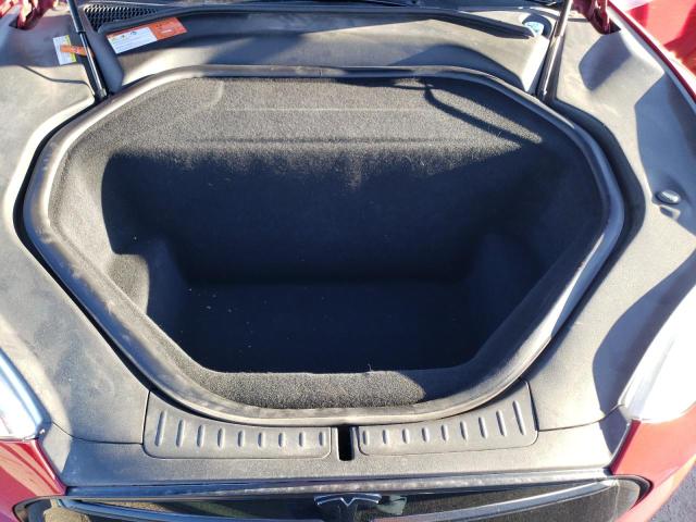 5YJSA1E27FF109541 - 2015 TESLA MODEL S RED photo 11