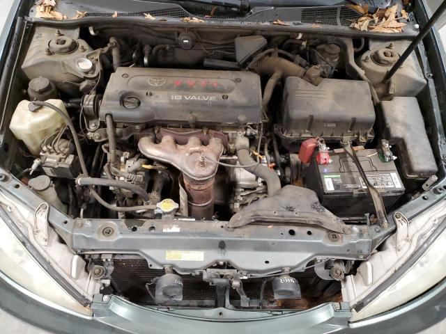 4T1BE32K85U021202 - 2005 TOYOTA CAMRY LE GREEN photo 11