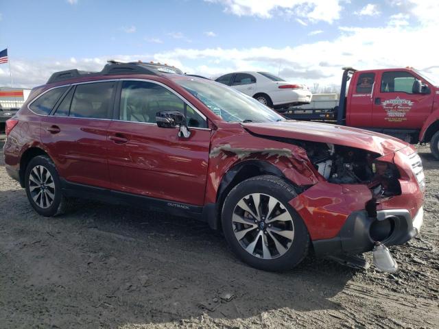 4S4BSANC9G3338559 - 2016 SUBARU OUTBACK 2.5I LIMITED BURGUNDY photo 4