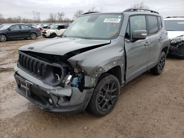 ZACNJBBB5LPM01049 - 2020 JEEP RENEGADE LATITUDE GRAY photo 1