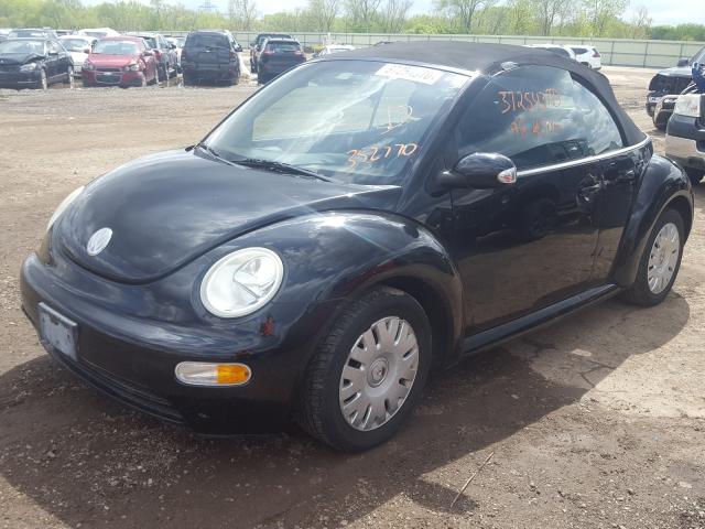 3VWBM31Y54M352770 - 2004 VOLKSWAGEN NEW BEETLE GL  照片 2