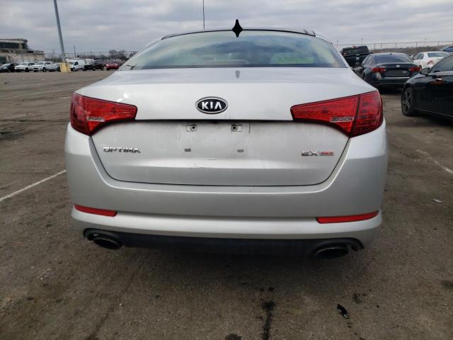 5XXGN4A76CG007167 - 2012 KIA OPTIMA EX SILVER photo 6