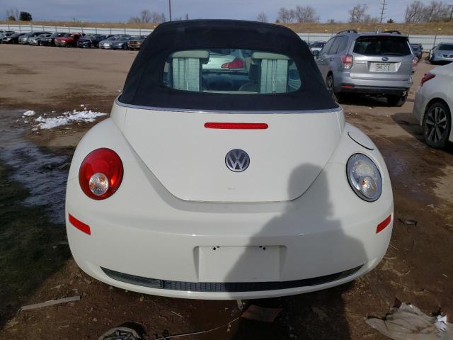 3VWFG31Y67M415727 - 2007 VOLKSWAGEN NEW BEETLE TRIPLE WHITE WHITE photo 6