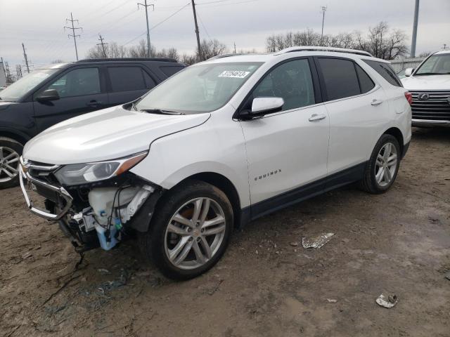 2GNAXNEX6J6259045 - 2018 CHEVROLET EQUINOX PR WHITE photo 1