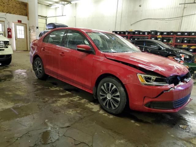 3VWLL7AJ5CM383369 - 2012 VOLKSWAGEN JETTA TDI RED photo 4