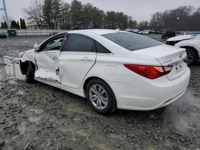 5NPEB4AC1CH449646 - 2012 HYUNDAI SONATA GLS WHITE photo 2