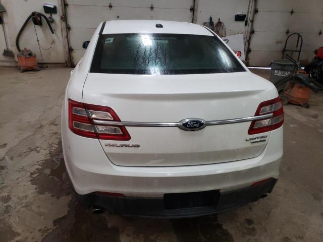 1FAHP2F82DG103141 - 2013 FORD TAURUS LIMITED WHITE photo 6