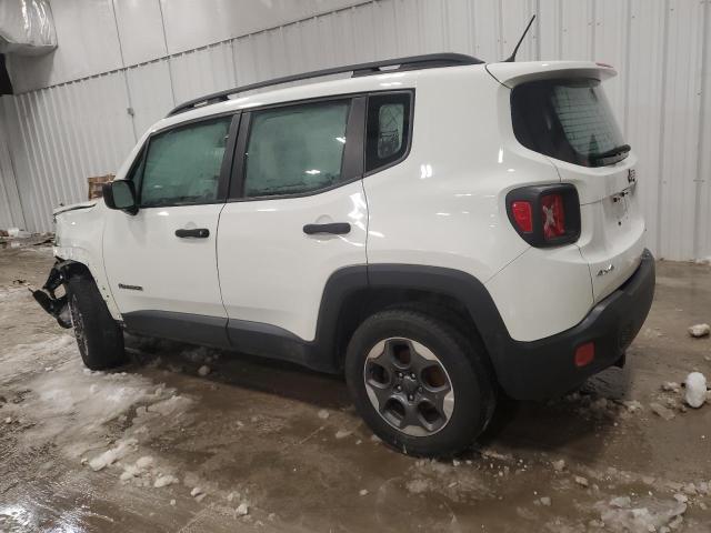 ZACCJBAH0FPC40114 - 2015 JEEP RENEGADE SPORT WHITE photo 2