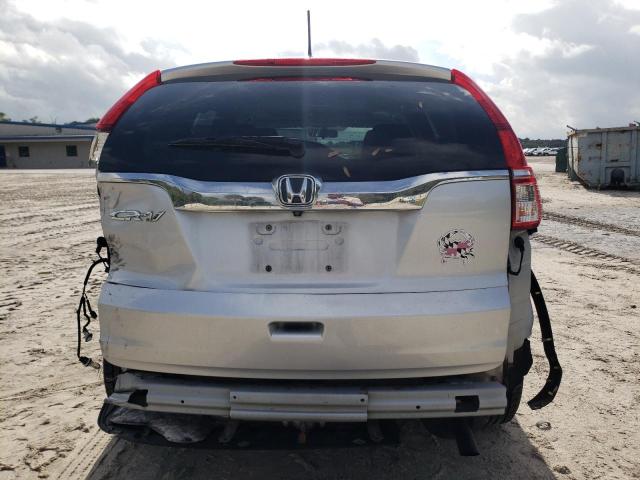 5J6RM3H53FL009967 - 2015 HONDA CR-V EX SILVER photo 6