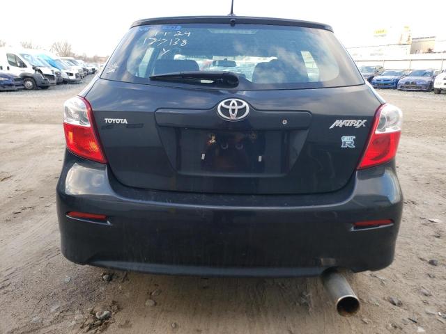 2T1KU40E79C080075 - 2009 TOYOTA COROLLA MA BLACK photo 6