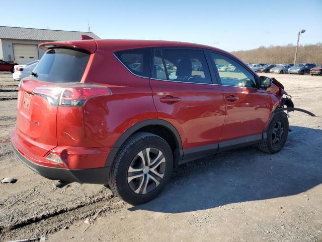 JTMZFREV7HJ144665 - 2017 TOYOTA RAV4 LE RED photo 3