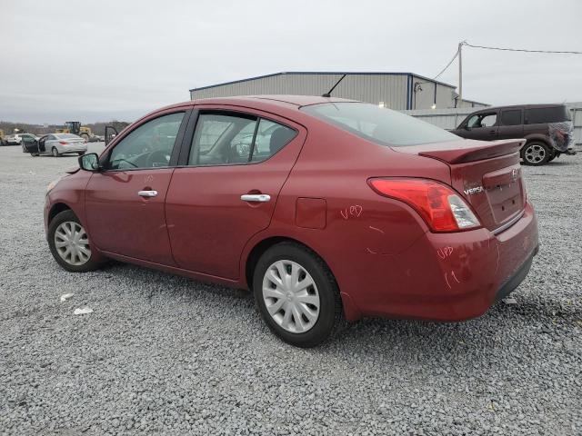 3N1CN7AP4KL829973 - 2019 NISSAN VERSA S RED photo 2