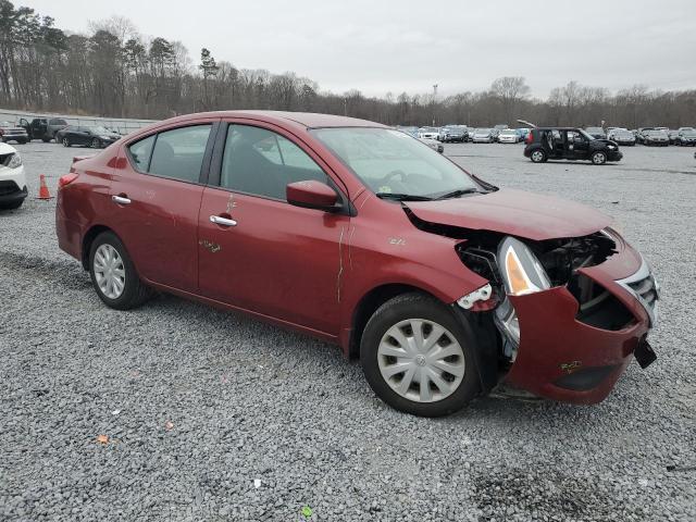 3N1CN7AP4KL829973 - 2019 NISSAN VERSA S RED photo 4