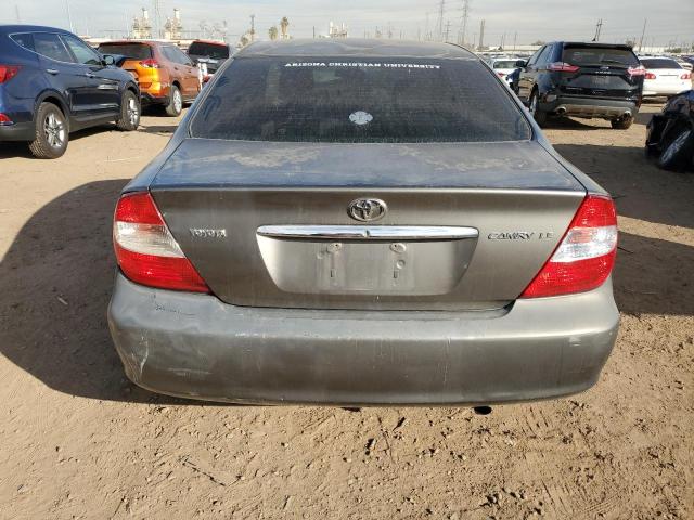 4T1BE30K03U784833 - 2003 TOYOTA CAMRY LE GRAY photo 6