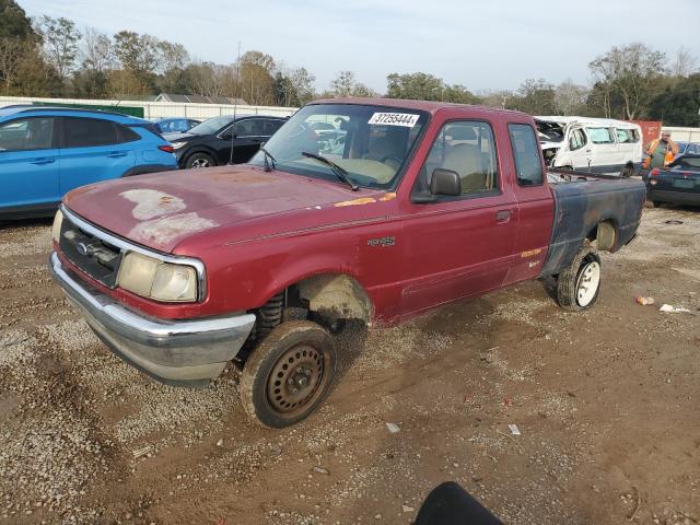 1FTCR14U3TPB23230 - 1996 FORD RANGER XL SUPER CAB RED photo 1