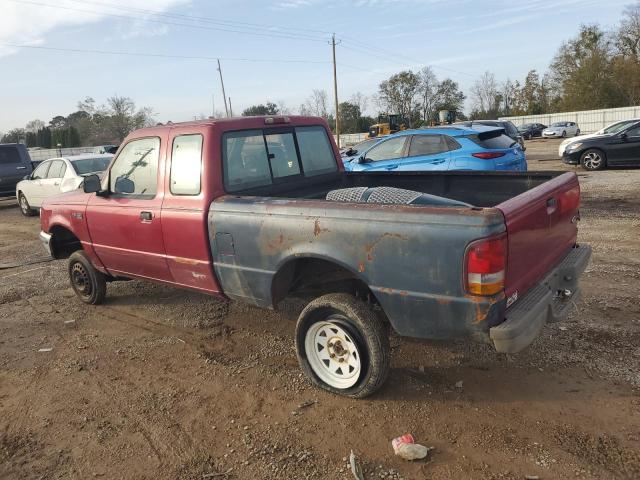 1FTCR14U3TPB23230 - 1996 FORD RANGER XL SUPER CAB RED photo 2