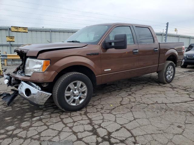 1FTFW1ET9CFC32700 - 2012 FORD F150 SUPERCREW BROWN photo 1