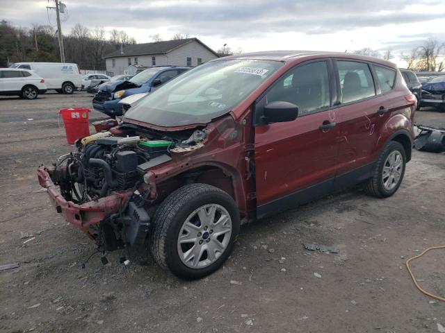 1FMCU0F73FUB58416 - 2015 FORD ESCAPE S MAROON photo 1