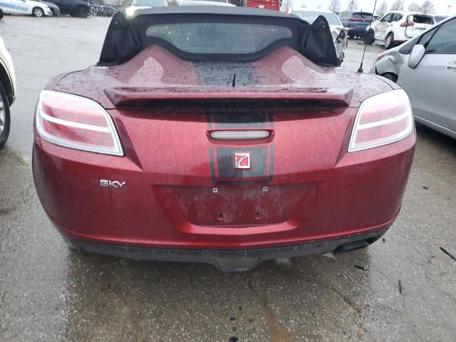 1G8MP35B29Y105012 - 2009 SATURN SKY BURGUNDY photo 6