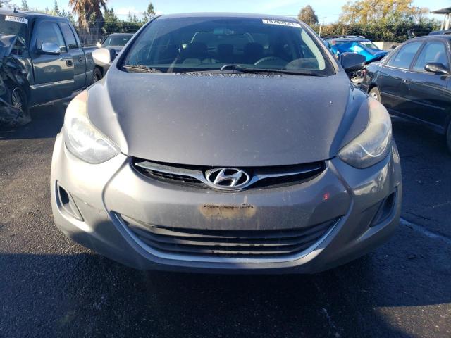 5NPDH4AE8DH338119 - 2013 HYUNDAI ELANTRA GLS GRAY photo 5