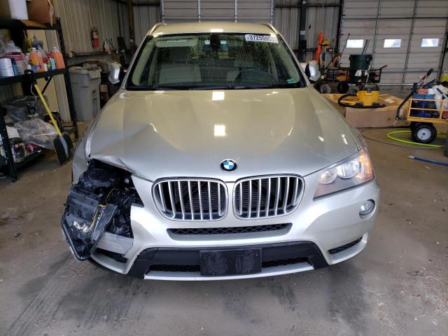 5UXWX5C51BL716299 - 2011 BMW X3 XDRIVE28I SILVER photo 5