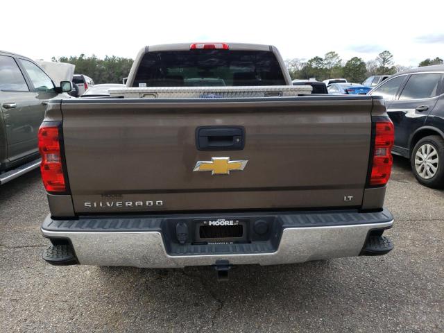 3GCUKREC1EG401871 - 2014 CHEVROLET SILVERADO K1500 LT BROWN photo 6