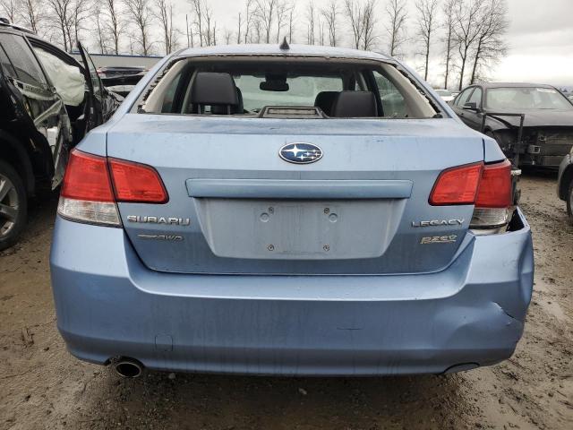 4S3BMBK66B3255294 - 2011 SUBARU LEGACY 2.5I LIMITED BLUE photo 6