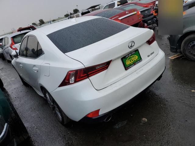 JTHBF1D20E5006821 - 2014 LEXUS IS 250 WHITE photo 2