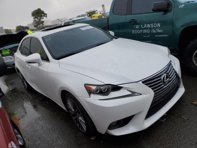 JTHBF1D20E5006821 - 2014 LEXUS IS 250 WHITE photo 4