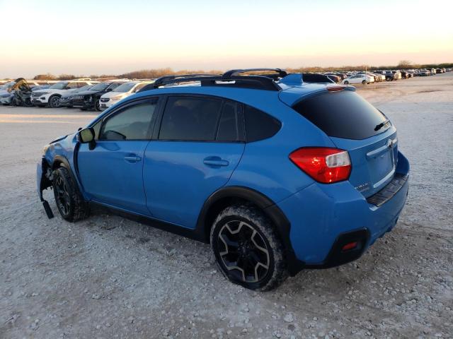 JF2GPANC2HH275273 - 2017 SUBARU CROSSTREK LIMITED BLUE photo 2